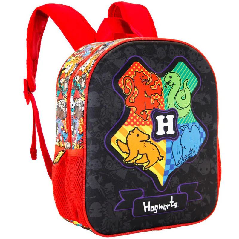 Mochila 3D Hogwarts Harry Potter 31Cm - Image 3