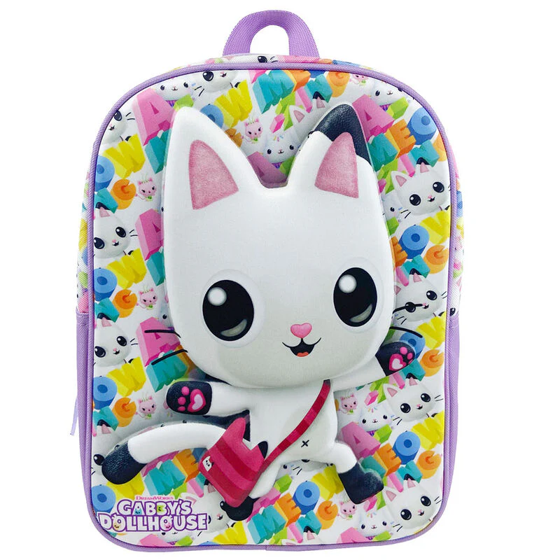 Mochila 3D La Casa De Muñecas De Gabby 30Cm