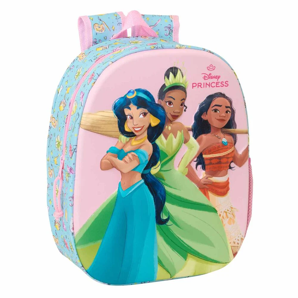 Mochila 3D Princesas Disney 33Cm - Image 3