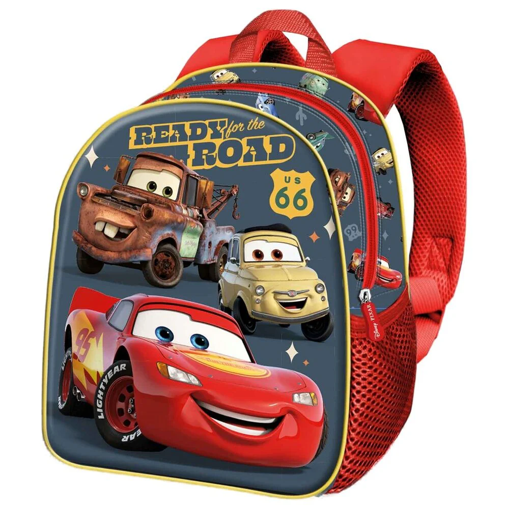 Mochila 3D Ready Cars 3 Disney Pixar 30Cm