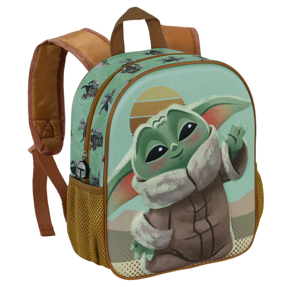 Mochila 3D Say Hi Grogu The Mandalorian Star Wars 31Cm - Image 2