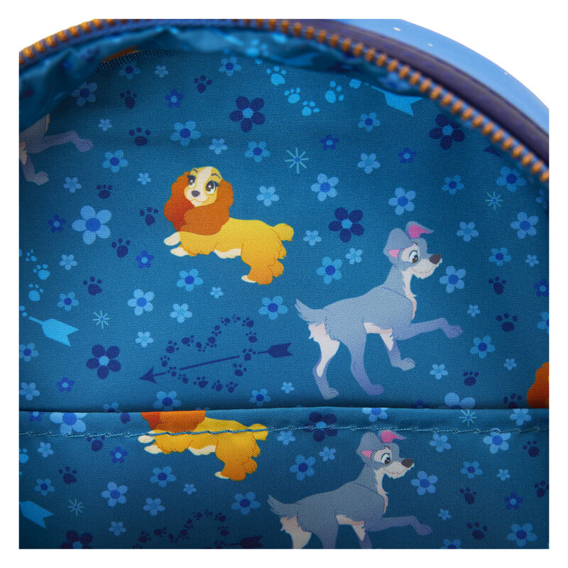 Mochila 70Th Anniversary La Dama Y El Vagabundo Disney Loungefly 26Cm - Image 7
