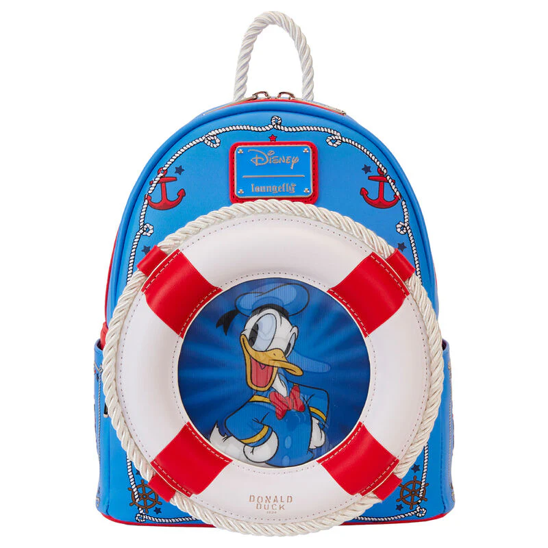 Mochila 90Th Anniversary Pato Donald Disney Loungefly 26Cm