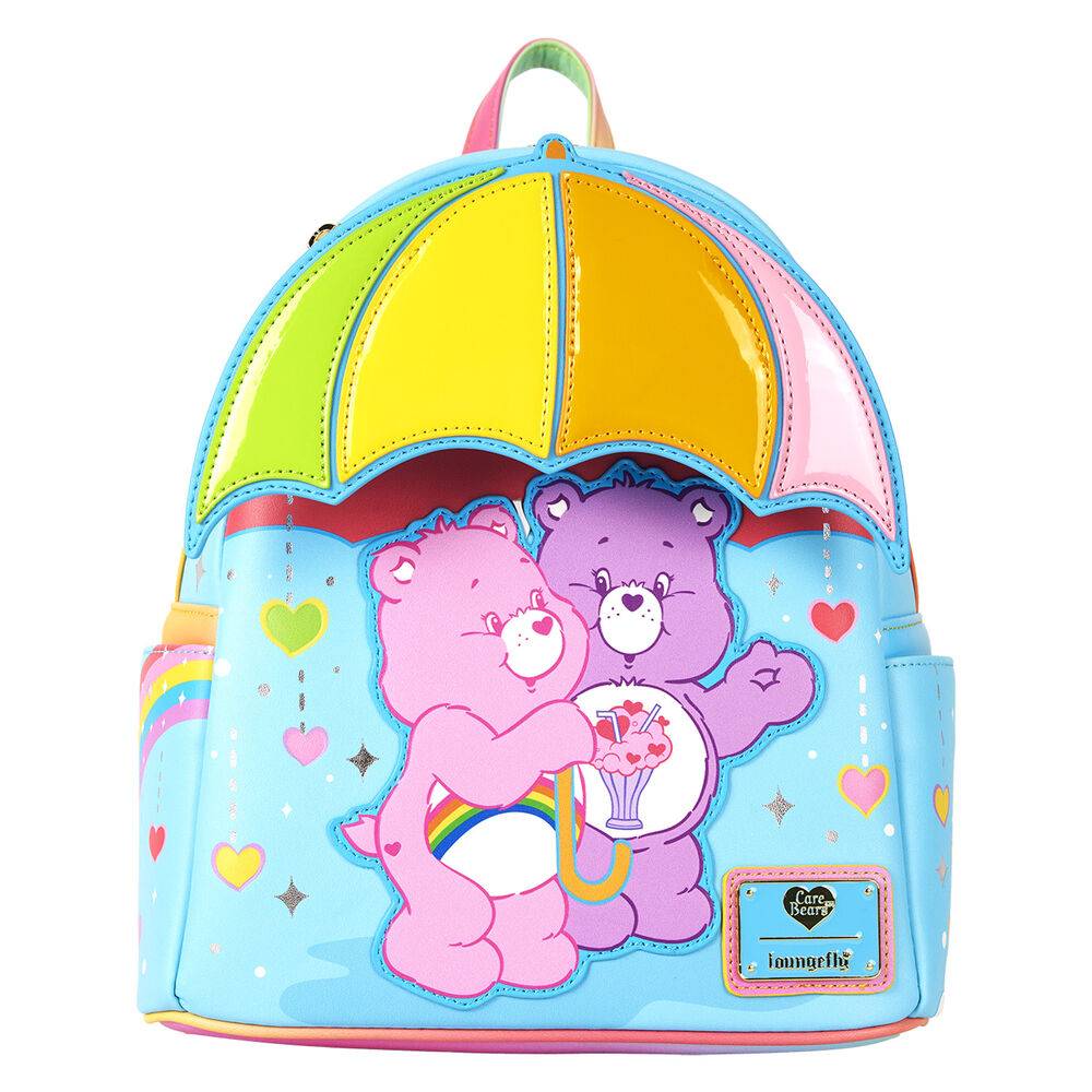 Mochila Arcoiris Osos Amorosos Loungefly 26Cm