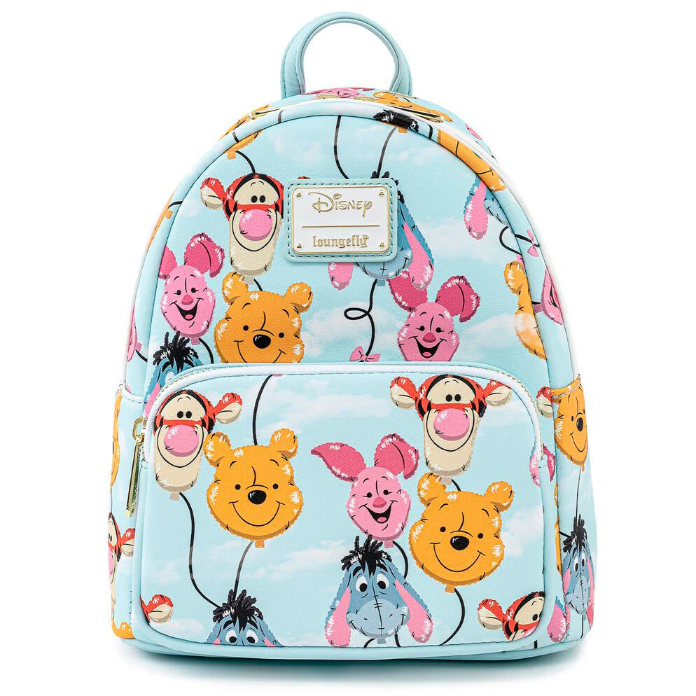 Mochila Balloon Friends Winnie The Pooh Disney Loungefly 26Cm