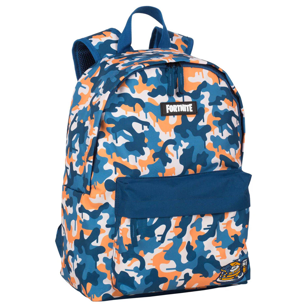 Mochila Blue Camo Fortnite 41Cm