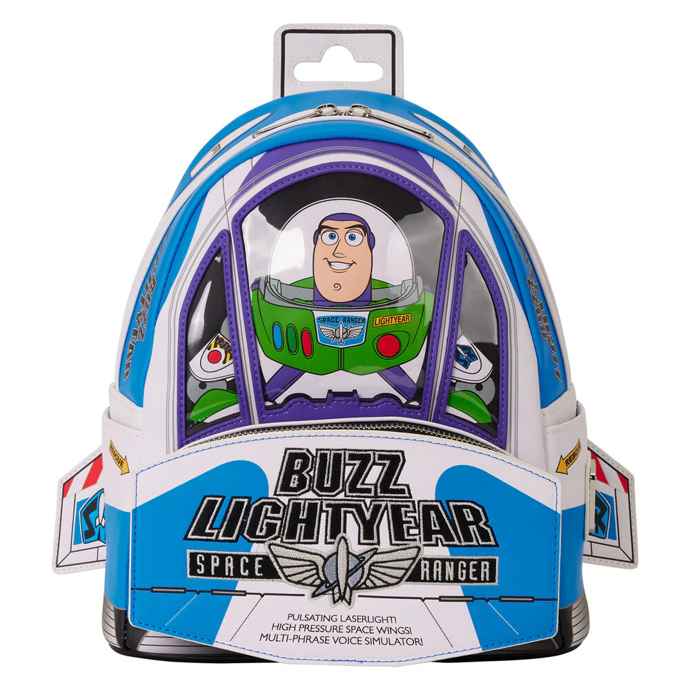 Mochila Buzz Lightyear 30Th Anniversary Toy Story Disney Pixar Loungefly 26Cm