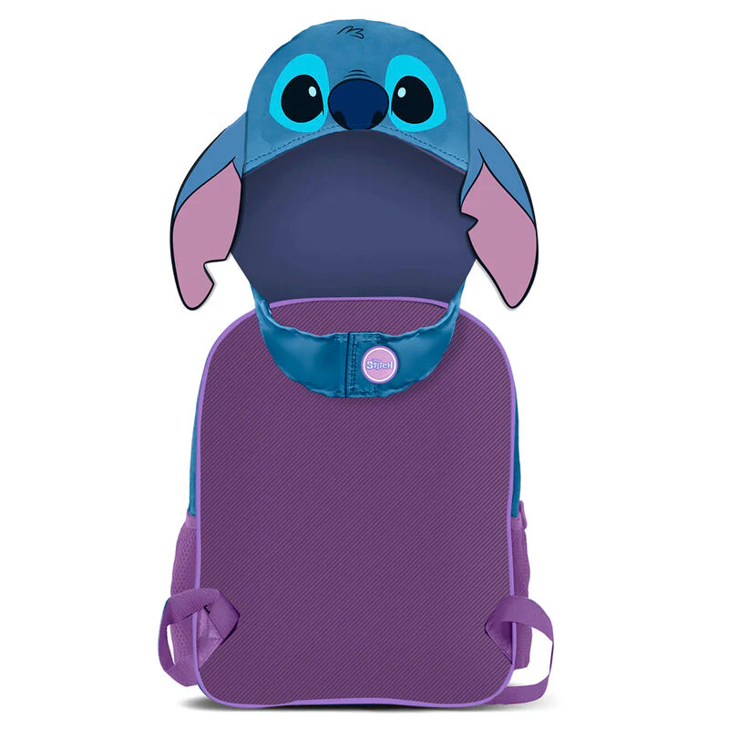Mochila Capucha Stitch Disney 31Cm - Image 3