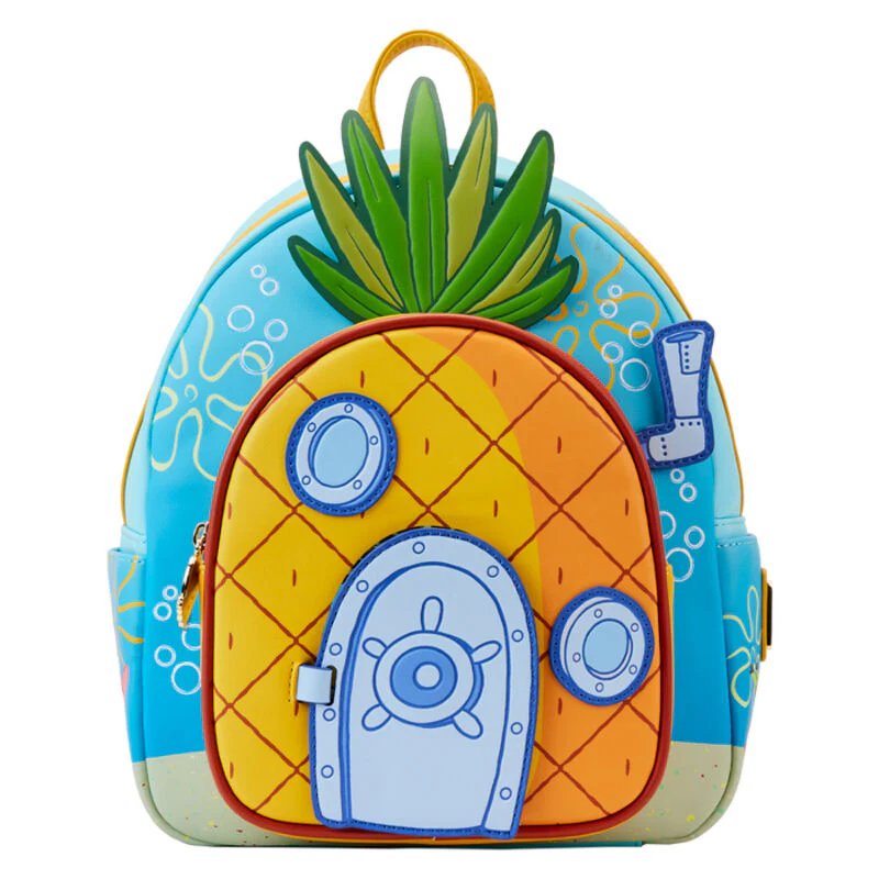 Mochila Casa De La Piña Bob Esponja Loungefly 26Cm