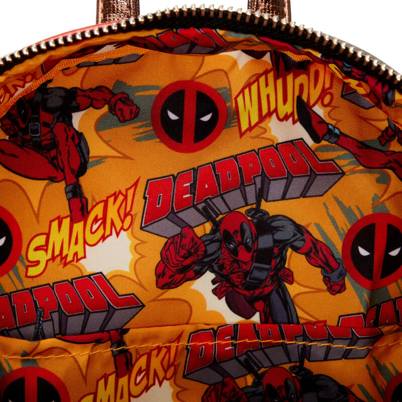 Mochila Deadpool Metalllic Marvel Loungefly 26Cm - Image 6