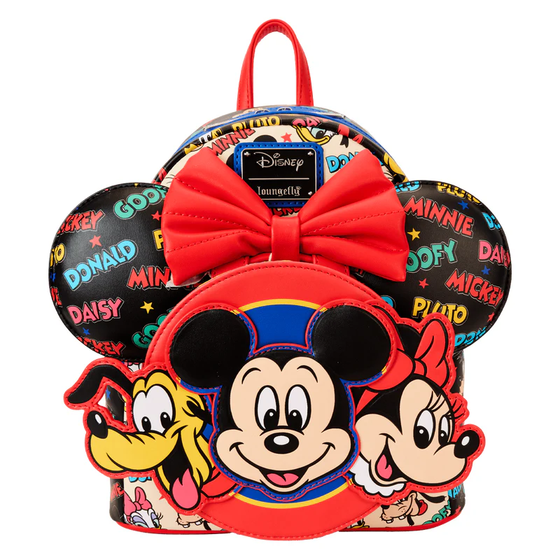Mochila + Diadema Orejas Mickey And Friends Classic Disney Loungefly 26Cm