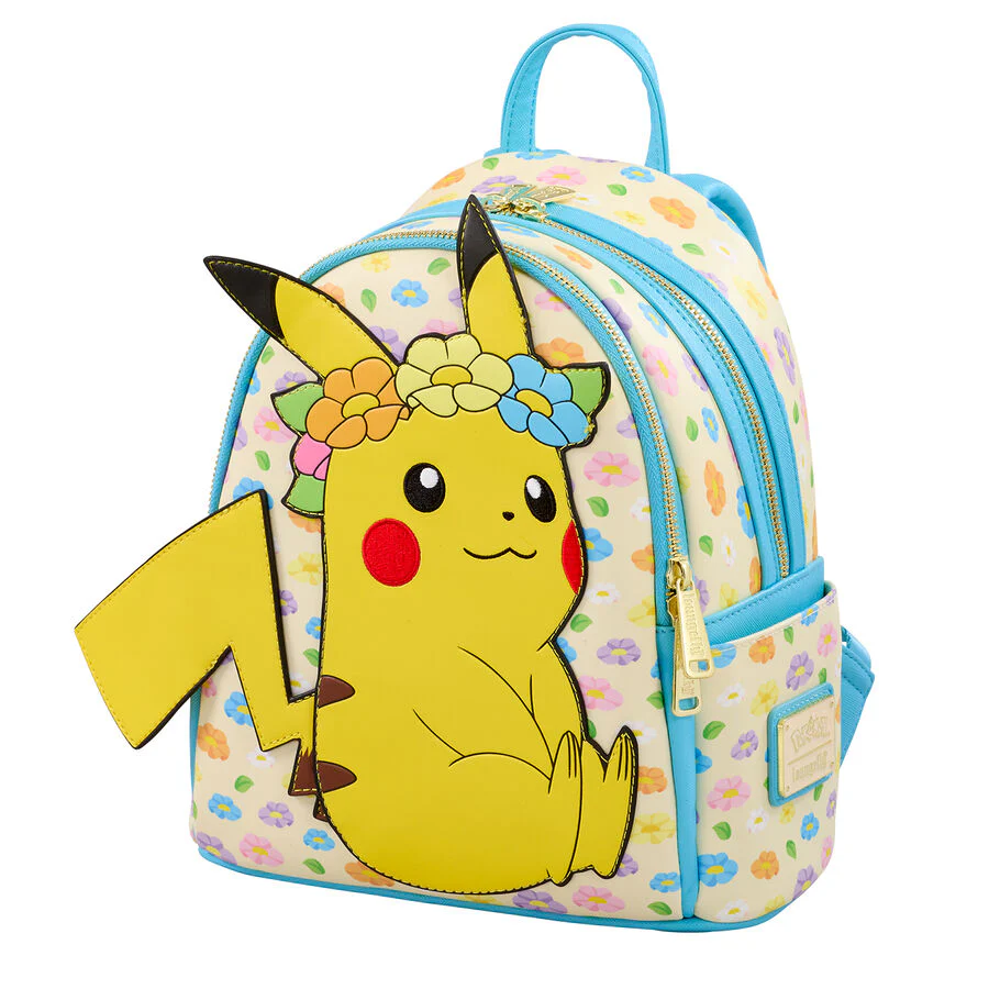 Mochila Floral Pikachu Pokemon Loungefly - Image 2