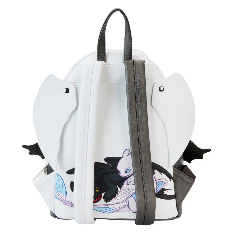 Mochila Furia Luminosa & Furia Nocturna Como Entrenar A Tu Dragon Loungefly 26Cm - Image 5