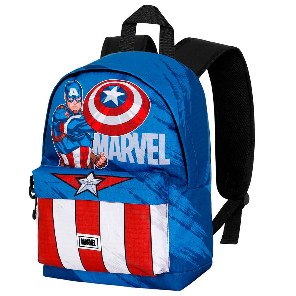 Mochila Gears Capitan America Marvel 34Cm Adaptable - Image 4
