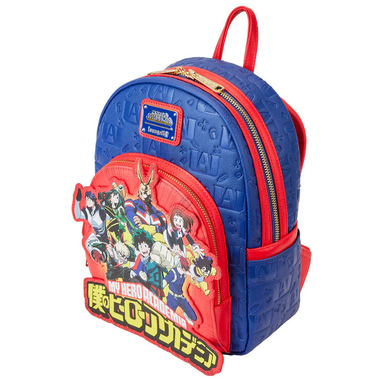 Mochila Group Debossed Logo My Hero Academia Loungefly 26Cm - Image 3