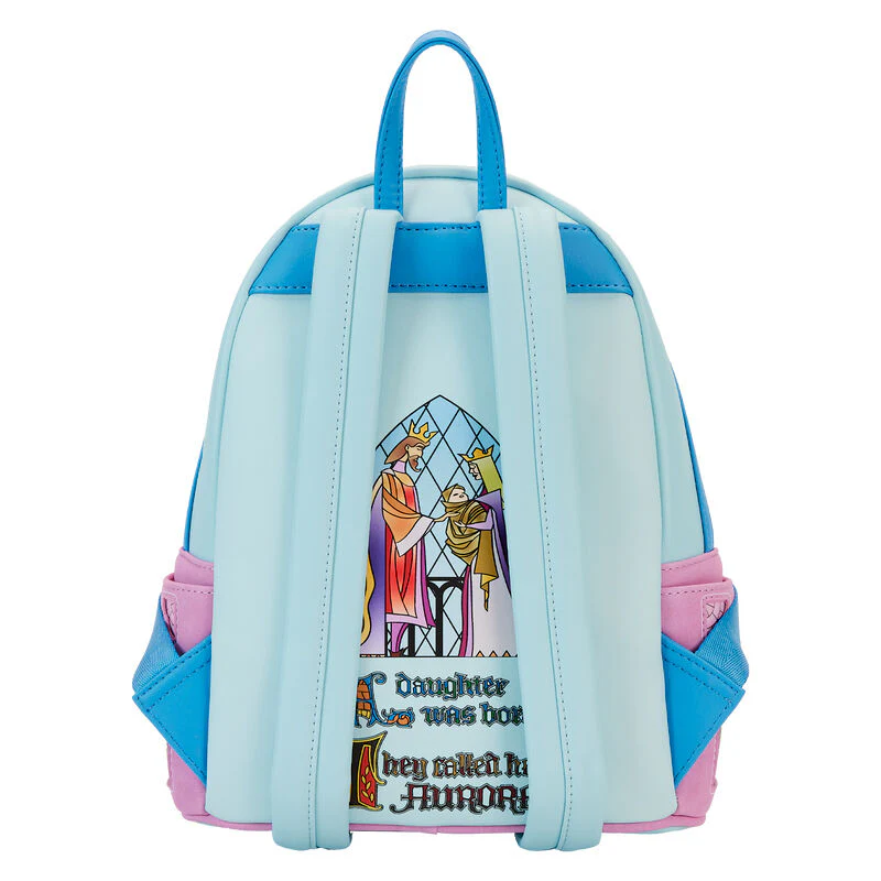 Mochila Hadas Madrinas Castillo La Bella Durmiente Disney Loungefly 26Cm - Image 4