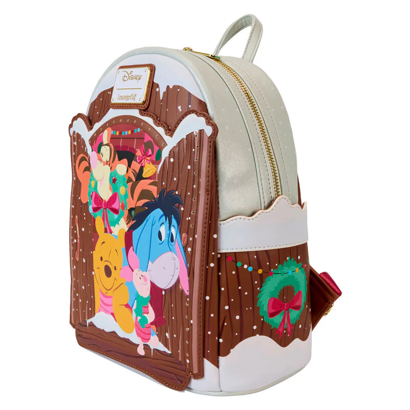 Mochila Holiday Friends Winnie The Pooh Disney Loungefly - Image 3