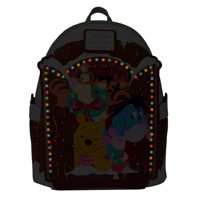Mochila Holiday Friends Winnie The Pooh Disney Loungefly - Image 4