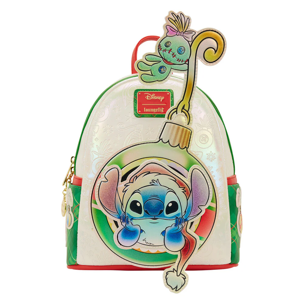 Mochila Holiday Stitch Disney Loungefly 26Cm - Image 7