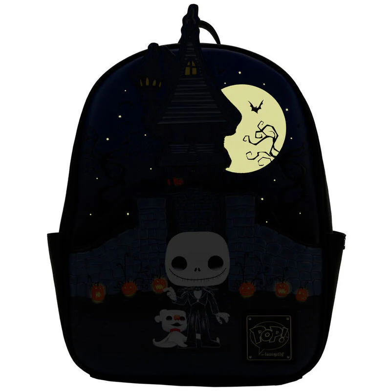 Mochila Jack Skellington Pesadilla Antes De Navidad Disney Loungefly 30Cm - Image 2