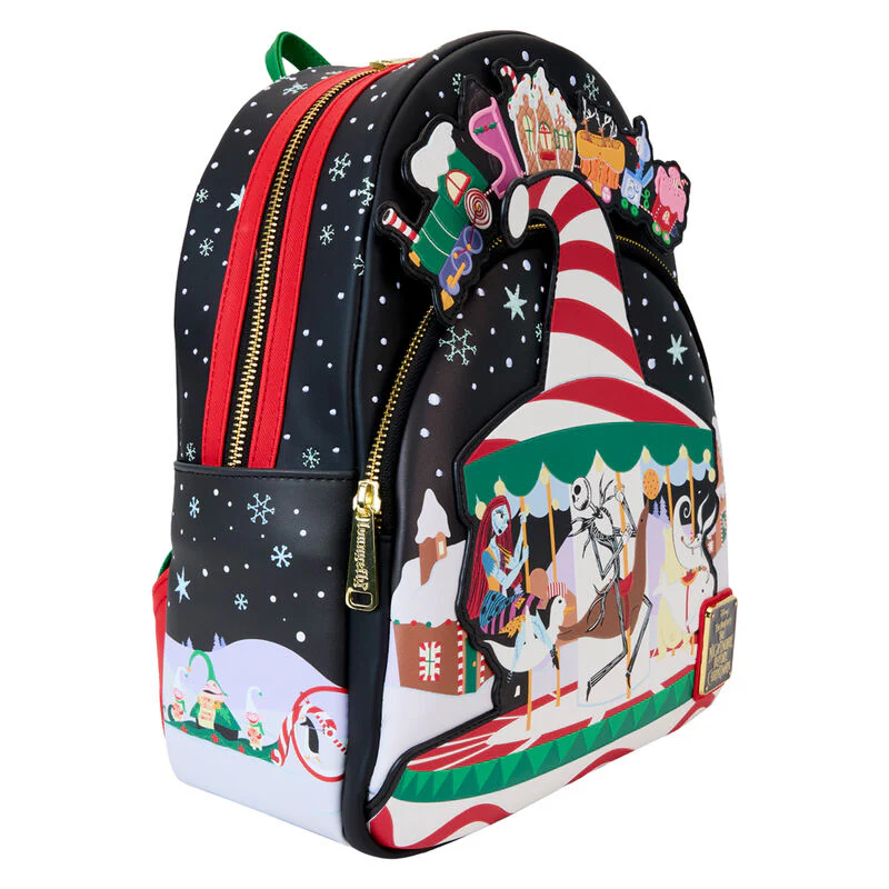 Mochila Journey To Christmas Town Pesadilla Antes De Navidad Disney Loungefly - Image 4
