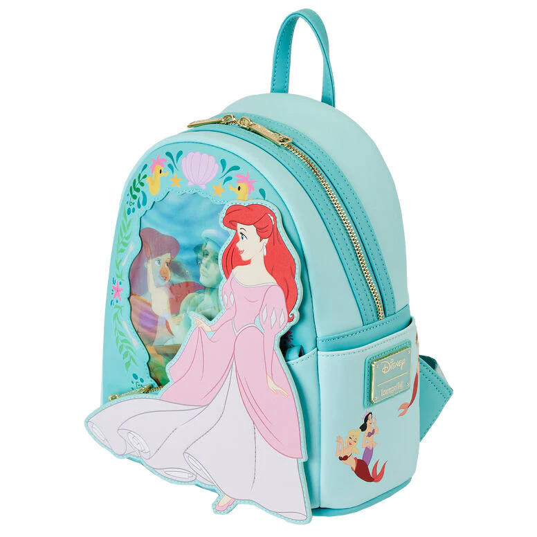 Mochila Lenticular Ariel La Sirenita Disney Loungefly 26Cm - Image 3