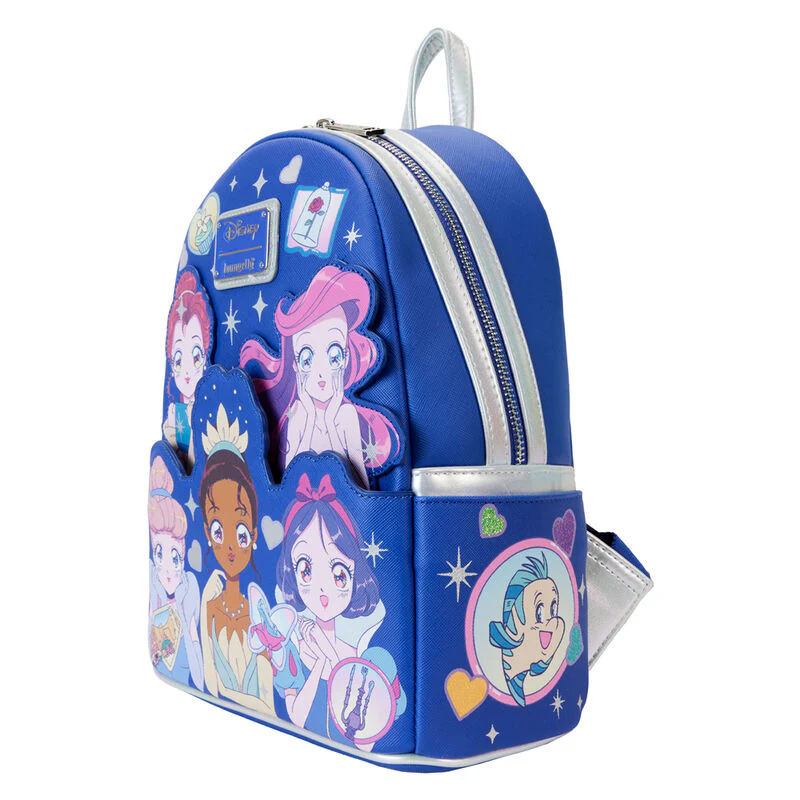 Mochila Manga Style Princesas Disney Loungefly 26Cm - Image 2