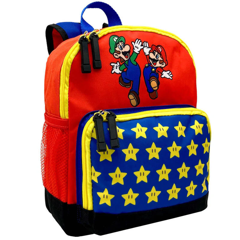 Mochila Mario Y Luigi Super Mario Bros 28Cm