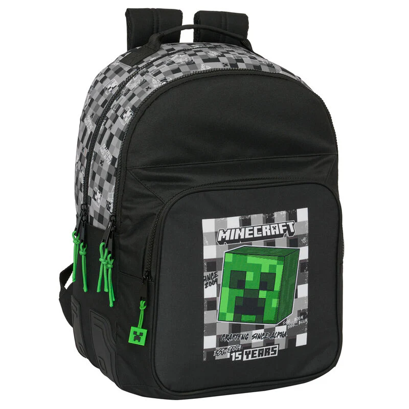 Mochila Minecraft 42Cm Adaptable