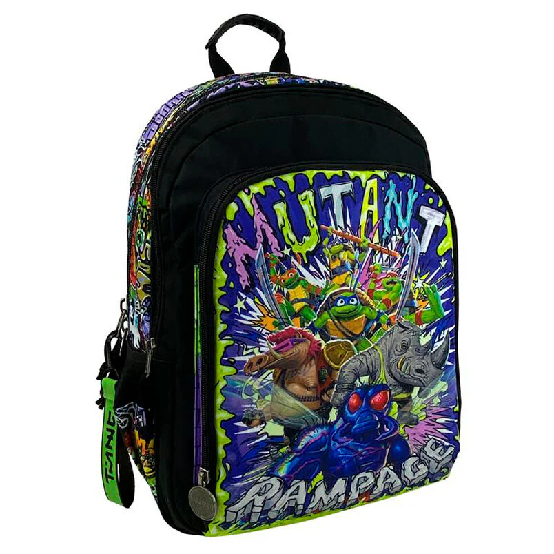 Mochila Mutant Mayhem Tortugas Ninja 43Cm Adaptable - Image 2