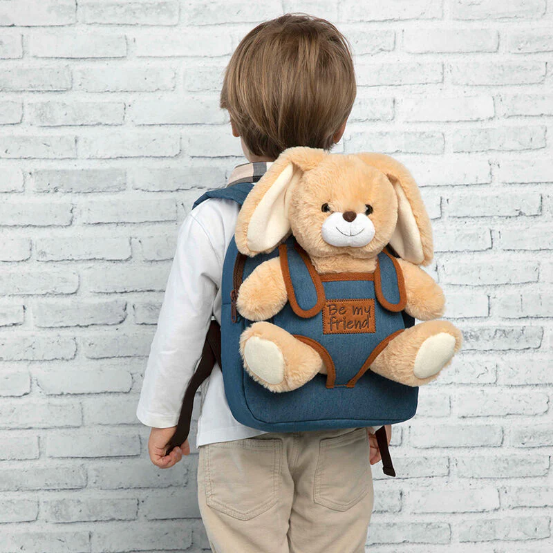 Mochila + Peluche Conejo Bob 26Cm - Image 2