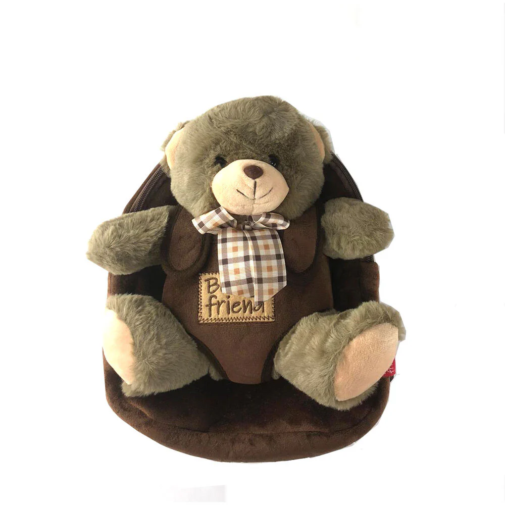 Mochila + Peluche Oso Tommy 26Cm