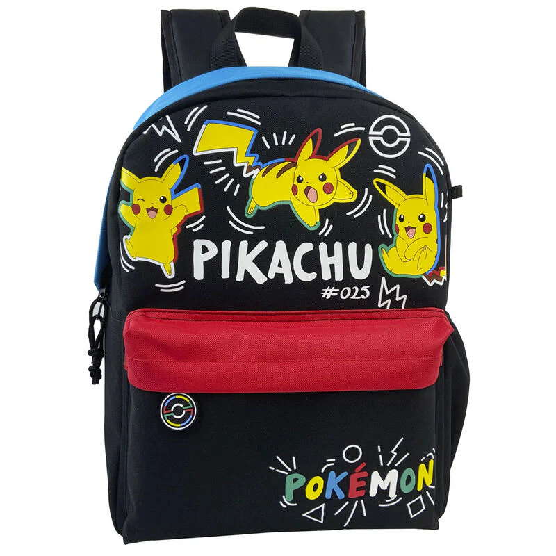 Mochila Pikachu Pokemon 40Cm Adaptable