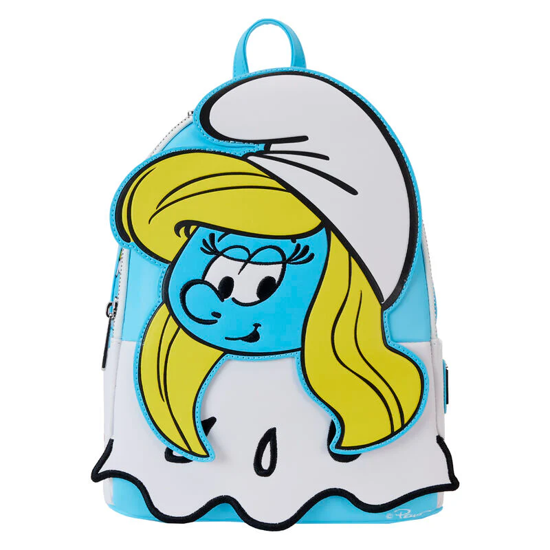 Mochila Pitufina Los Pitufos Loungefly 26Cm