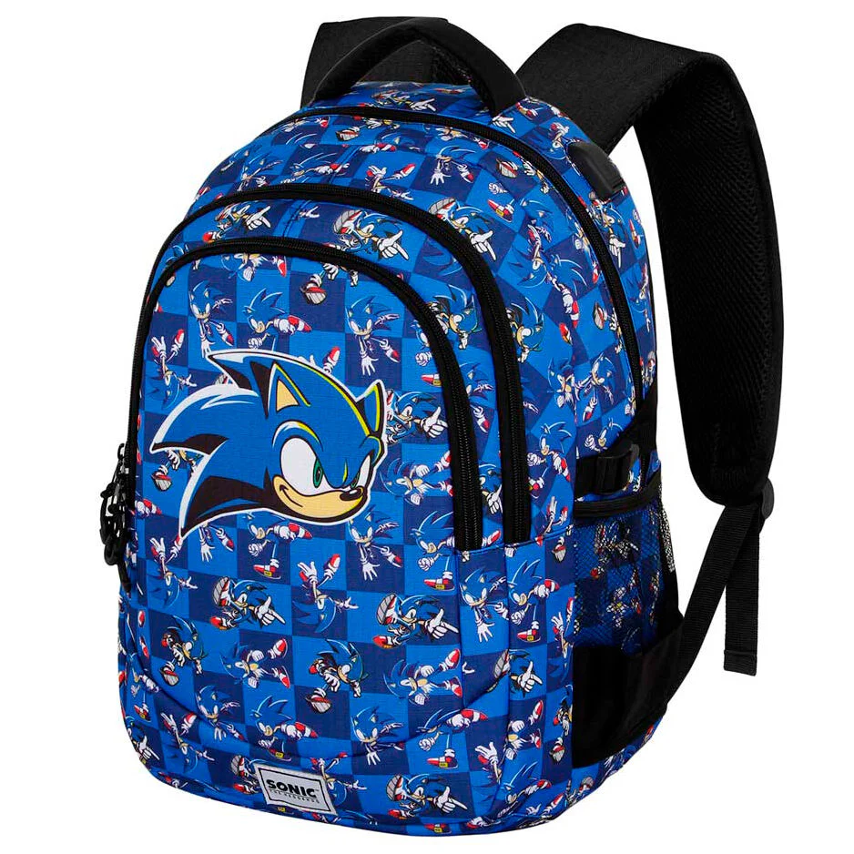 Mochila Plus Action Sonic The Hedgehog 44Cm - Image 3