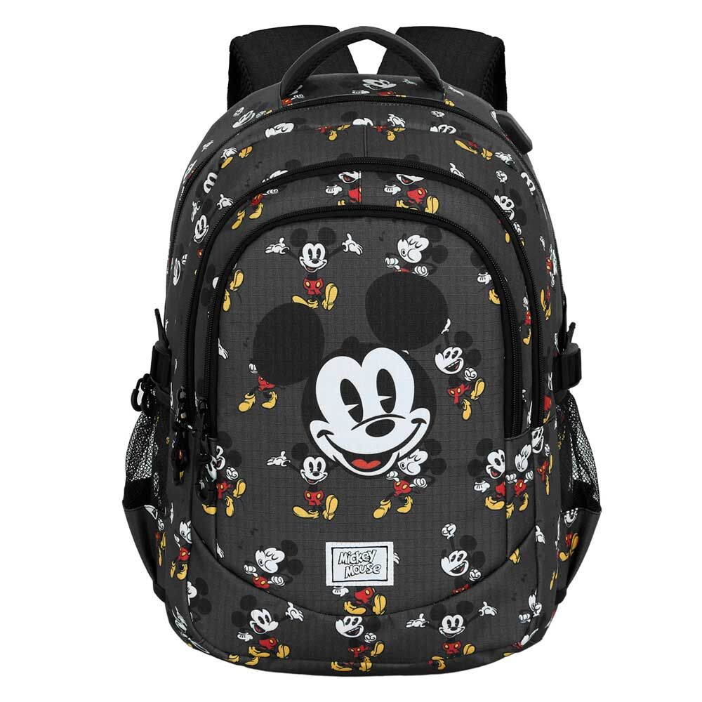 Mochila Plus Looks Mickey Disney 44Cm Adaptable
