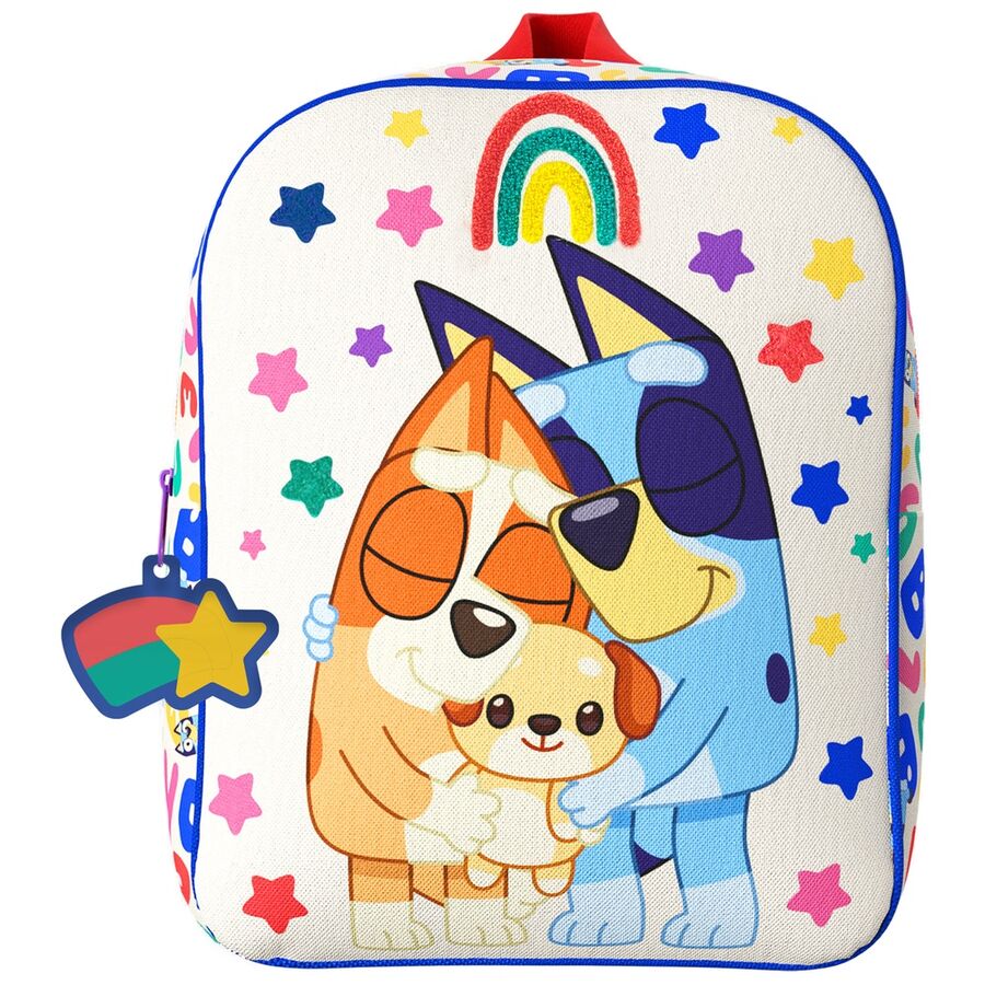 Mochila Rainbow Bluey 30Cm