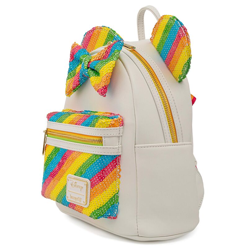 Mochila Rainbow Minnie Disney Loungefly 26Cm - Image 3