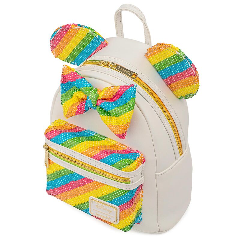 Mochila Rainbow Minnie Disney Loungefly 26Cm - Image 5