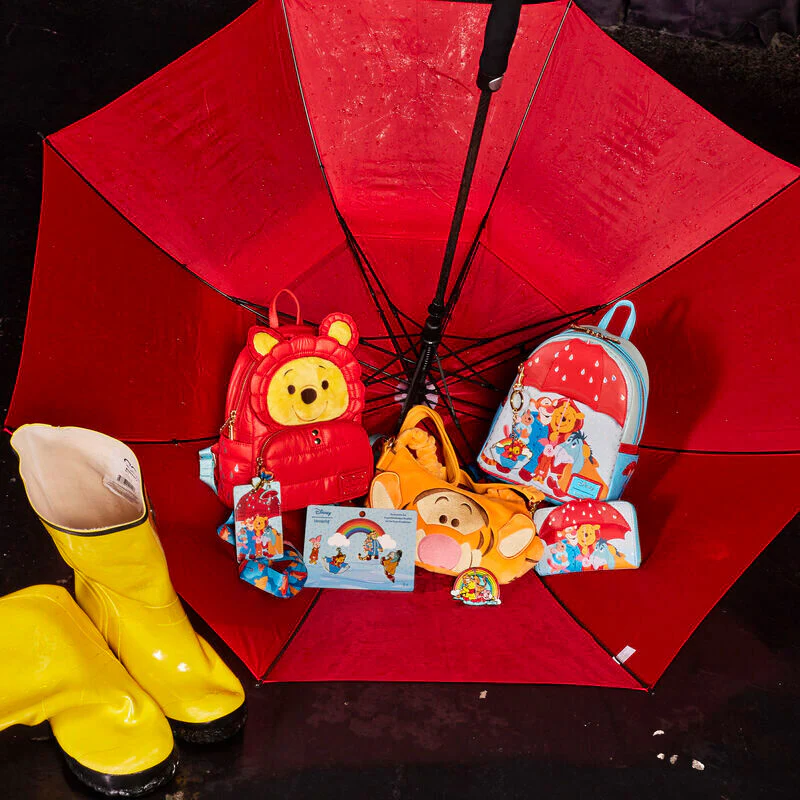 Mochila Rainy Day Puffer Jacket Winnie The Pooh Disney Loungefly 26Cm - Image 7