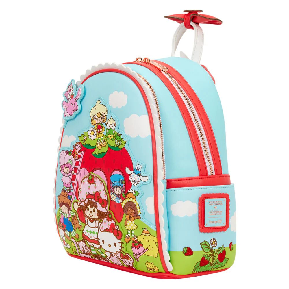 Mochila Shortcake Scented Hello Kitty & Friends X Strawberry Loungefly 26Cm - Image 2