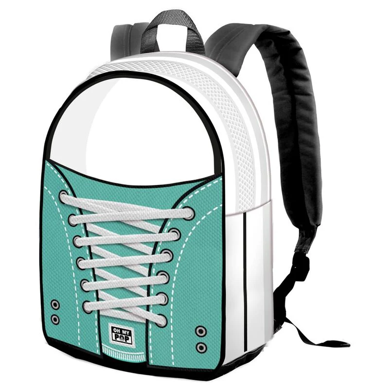 Mochila Sneakers Mint Oh My Pop! 43Cm