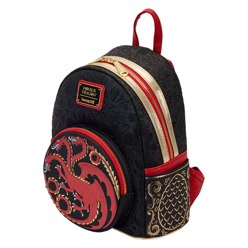 Mochila Targaryen La Casa Del Dragon Juego De Tronos Loungefly 26Cm - Image 2