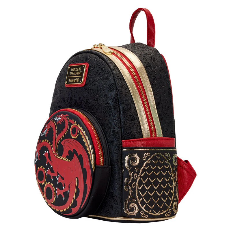 Mochila Targaryen La Casa Del Dragon Juego De Tronos Loungefly 26Cm - Image 3