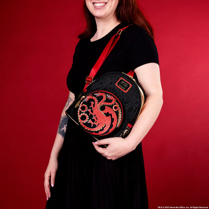 Mochila Targaryen La Casa Del Dragon Juego De Tronos Loungefly 26Cm - Image 7