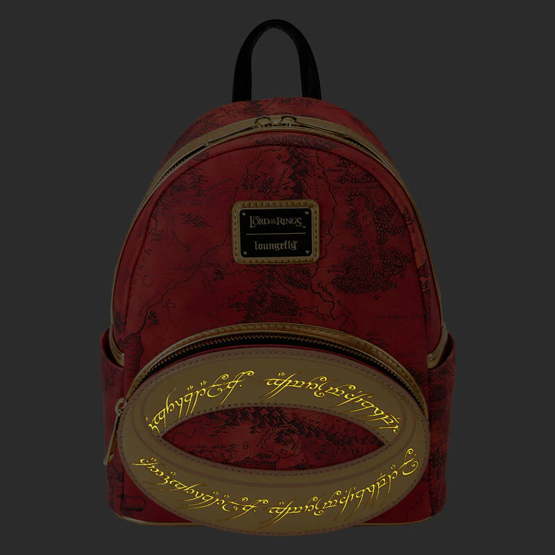 Mochila The One Ring El Señor De Los Anillos Loungefly 26Cm - Image 4