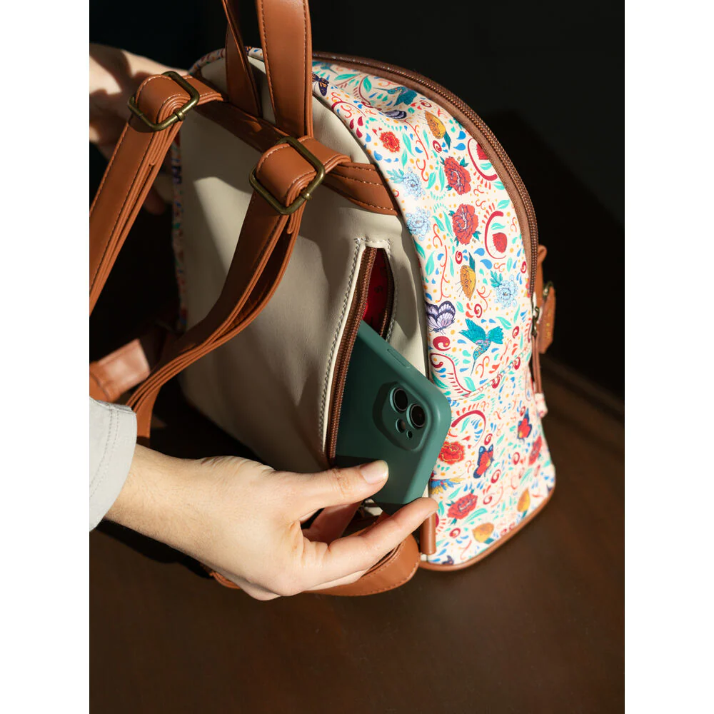 Mochila Viva La Vida Frida Kahlo 27Cm - Image 3