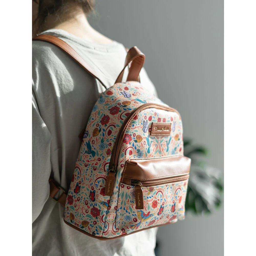 Mochila Viva La Vida Frida Kahlo 27Cm - Image 4