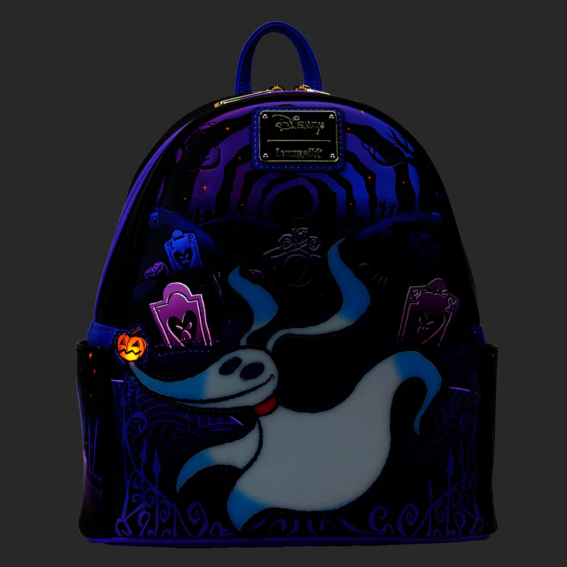 Mochila Zero Pesadilla Antes De Navidad Disney Loungefly 26Cm - Image 4