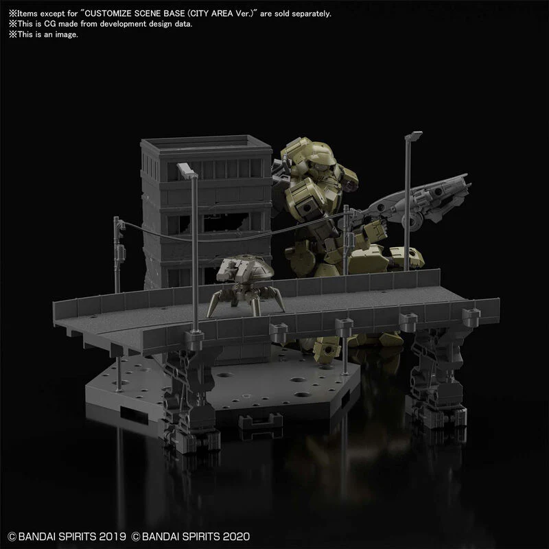 Model Kit Customize Scene Base City Area Ver. - Image 3